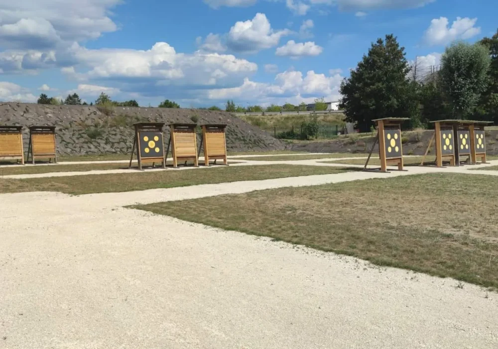 Pas de tir extérieur, Vineuil sports tir à l'arc, tir à l'arc Blois.